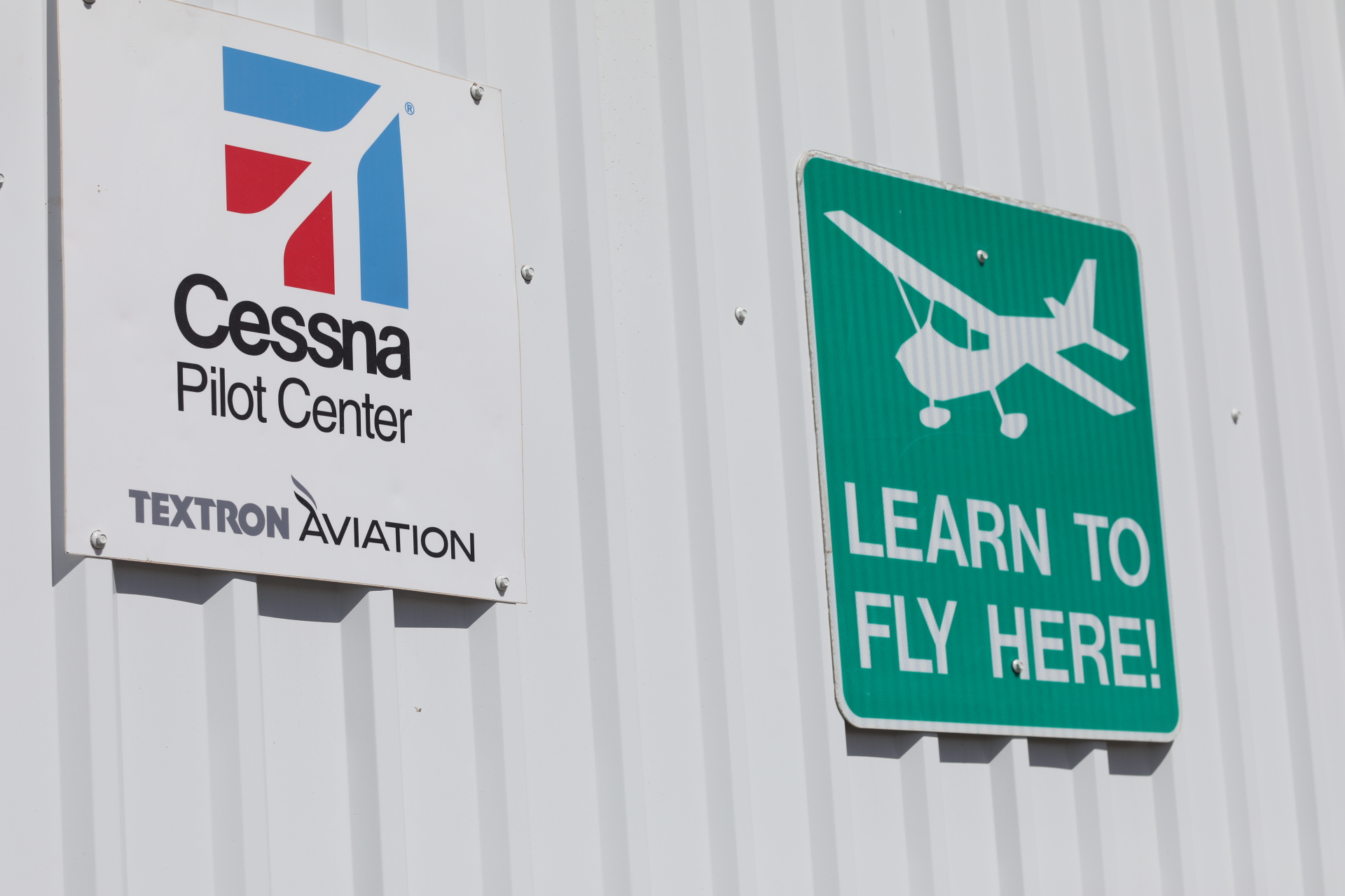 Red Arrow Signage at Dona Ana County